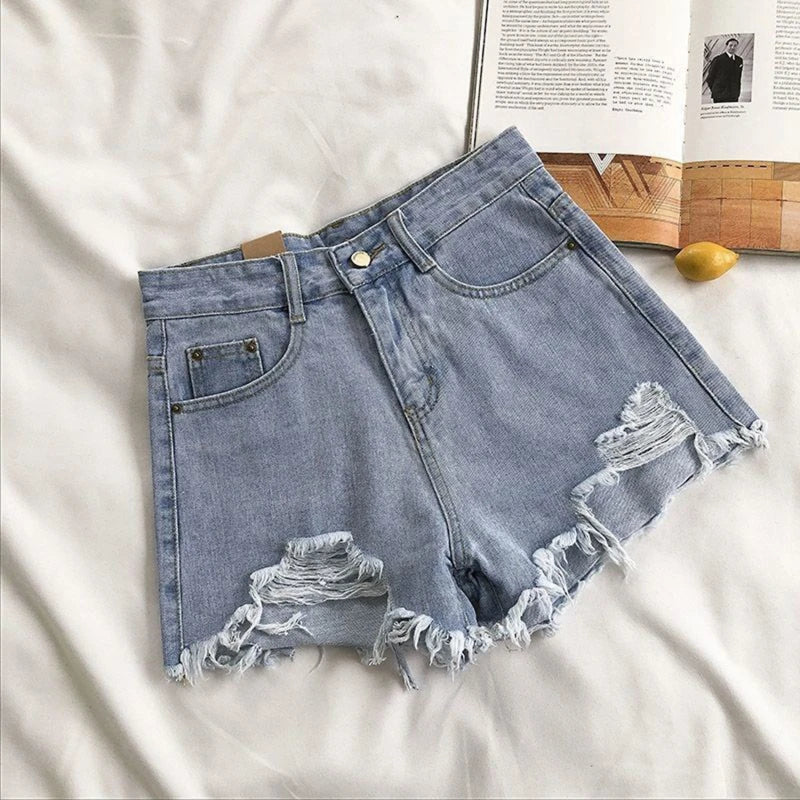 Jeans-Hotpants