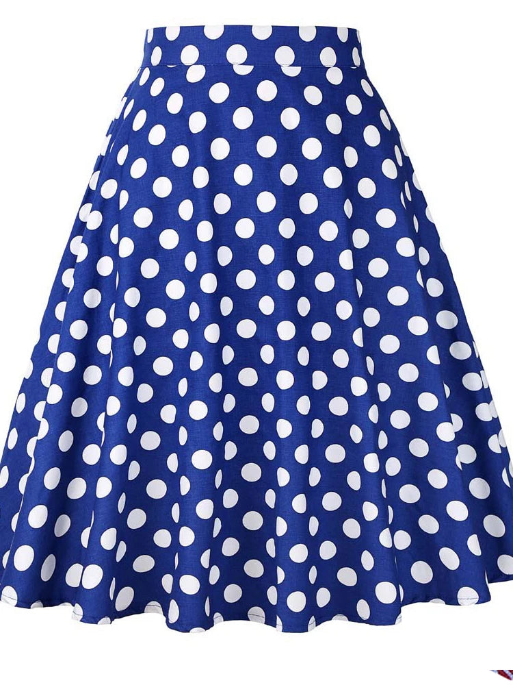 Midi-Röcke mit Polka Dots