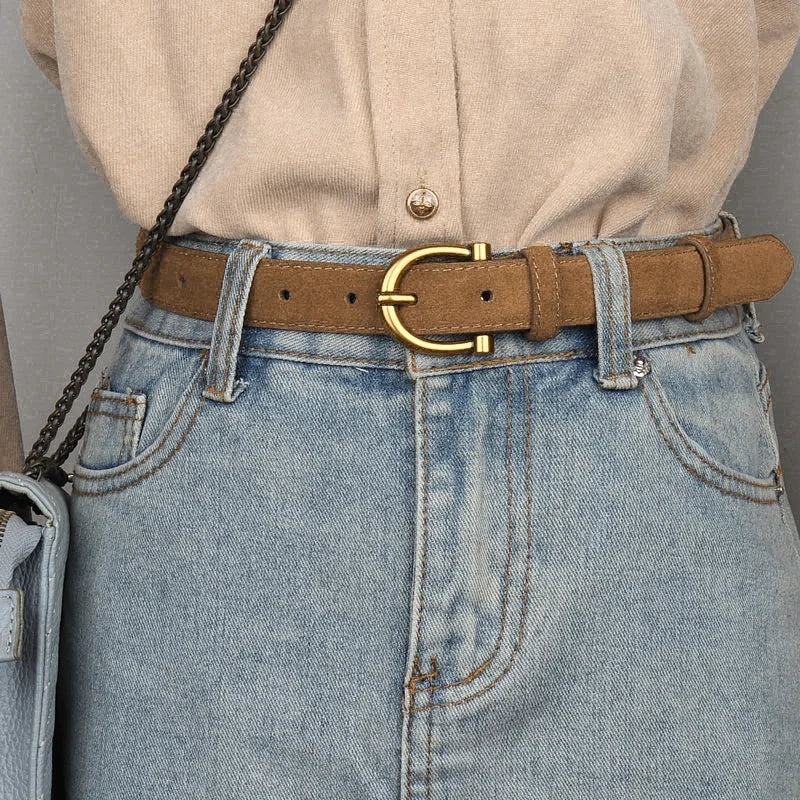 Luxury Suede Belt