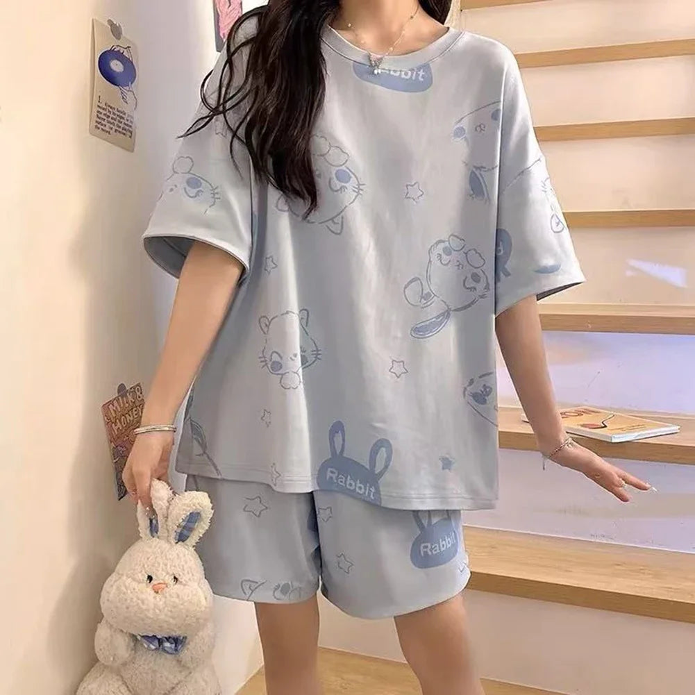 Sleeved shorts Sleepwear