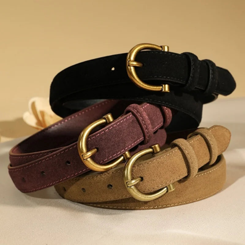 Luxury Suede Belt