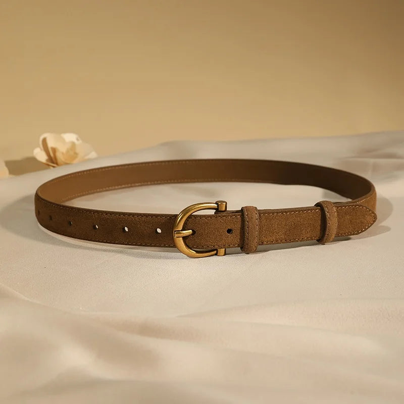 Luxury Suede Belt