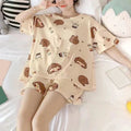 Sleeved shorts Sleepwear